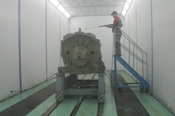 Обитаемая моечно-сушильная камера тупикового типа SPK-МА 15.5.5