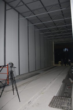 Дробеструйная камера для жд вагонов. Музей РЖД в г. Екатеринбург