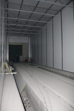 Дробеструйная камера для жд вагонов. Музей РЖД в г. Екатеринбург