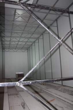 Дробеструйная камера для жд вагонов. Музей РЖД в г. Екатеринбург