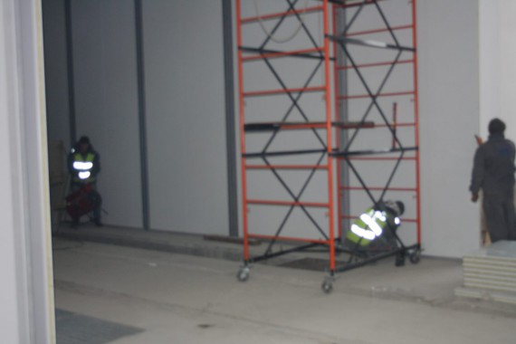 Покрасочно-сушильная камера для локомотивов для Музея РЖД г. Екатеринбург