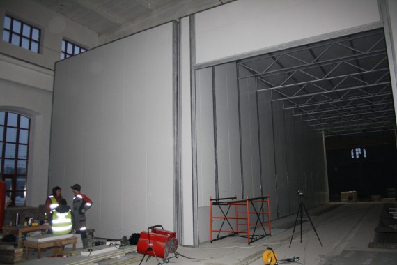 Покрасочно-сушильная камера для локомотивов для Музея РЖД г. Екатеринбург