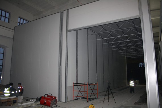 Покрасочно-сушильная камера для локомотивов для Музея РЖД г. Екатеринбург