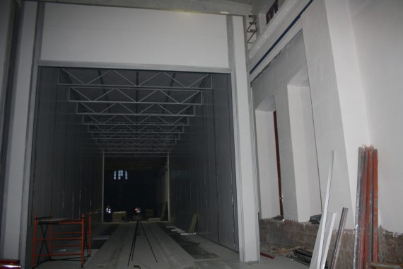 Покрасочно-сушильная камера для локомотивов для Музея РЖД г. Екатеринбург