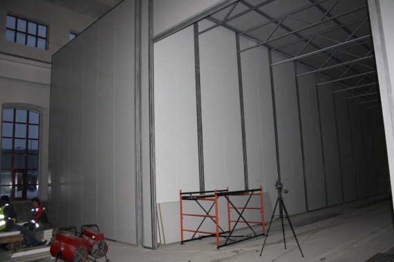 Покрасочно-сушильная камера для локомотивов для Музея РЖД г. Екатеринбург