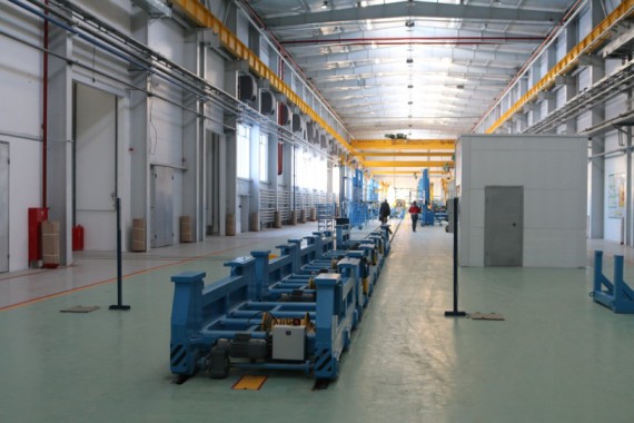 Технологическая линия на Заводе по производству дизельных двигателей GEVO