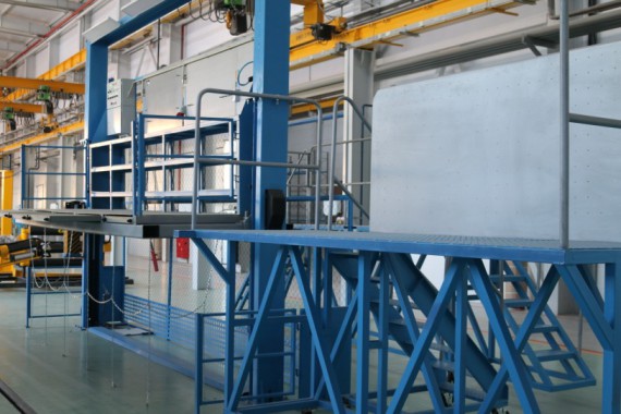 Технологическая линия на Заводе по производству дизельных двигателей GEVO