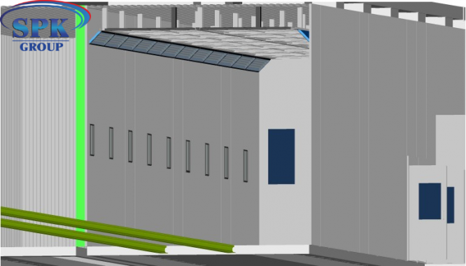 Комплекс подготовки и окраски металлоконструкций SPK-18.5.5 ОСК DB