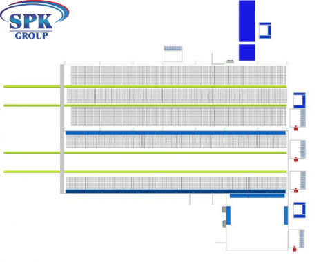 Комплекс подготовки и окраски металлоконструкций SPK-18.5.5 ОСК DB