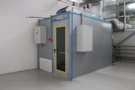 Камера хранения для красок. Астана (Казахстан). 