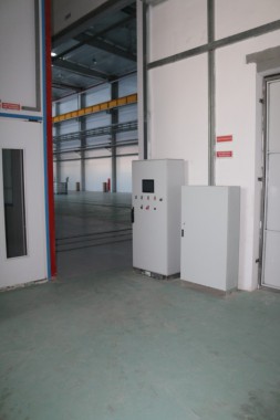 Обитаемая моечная камера. Завод по производству дизельных двигателей GEVO.