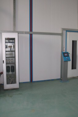 Обитаемая моечная камера. Завод по производству дизельных двигателей GEVO.