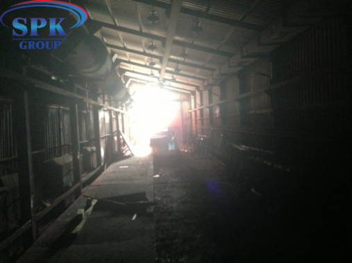 Модернизация покрасочной камеры для сварных металлоконструкций