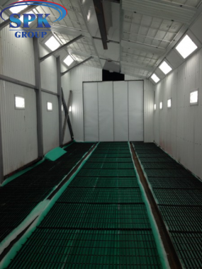 Модернизация покрасочной камеры для сварных металлоконструкций