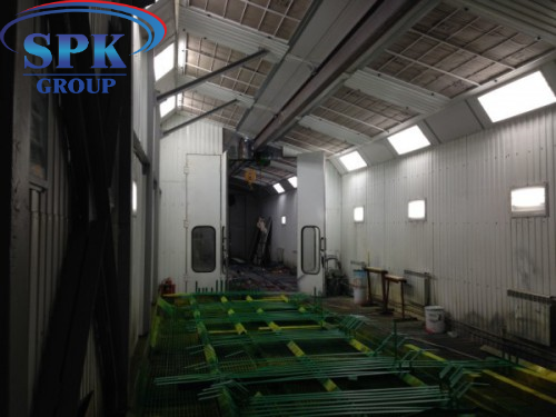 Модернизация покрасочной камеры для сварных металлоконструкций