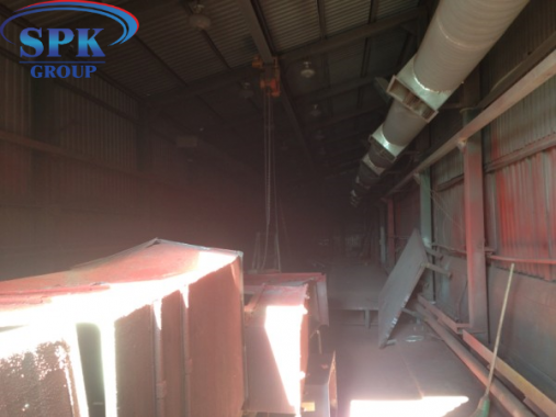 Модернизация покрасочной камеры для сварных металлоконструкций