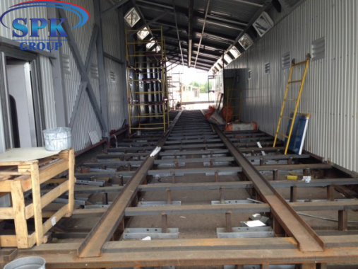 Модернизация покрасочной камеры для сварных металлоконструкций