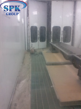 Реконструкция покрасочной камеры для сварных металлоконструкций