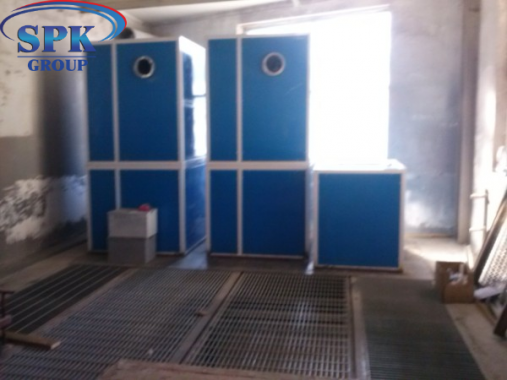 Реконструкция покрасочной камеры для сварных металлоконструкций