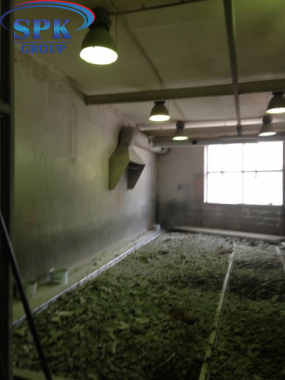 Реконструкция покрасочной камеры для сварных металлоконструкций