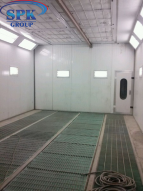 Реконструкция покрасочной камеры для сварных металлоконструкций