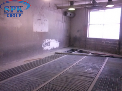 Реконструкция покрасочной камеры для сварных металлоконструкций