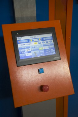 Окрасочно-сушильная камера для вилочных погрузчиков и металлоконструкций (Невьянский Машиностроительный Завод, г. Невьянск, Свердловская область)