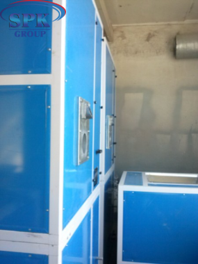 Реконструкция покрасочной камеры для сварных металлоконструкций