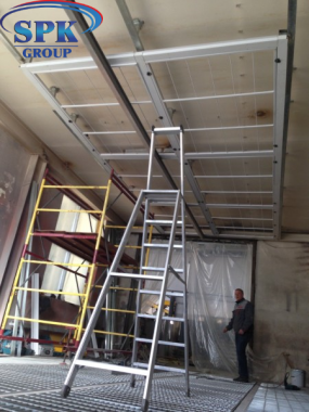 Реконструкция покрасочной камеры для сварных металлоконструкций