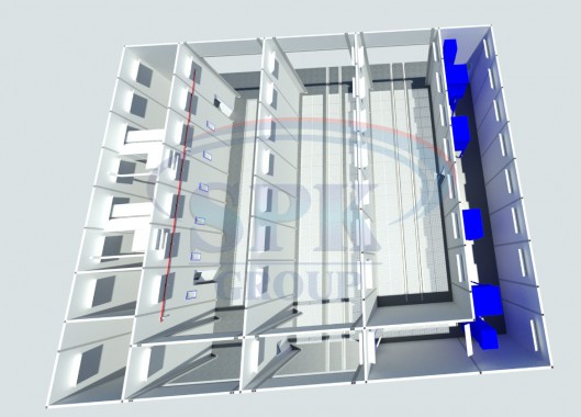 Комплекс для подготовки и покраски нефтяных труб SPK-18.22.7