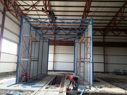 Покрасочно-сушильная камера для сельскохозяйственной техники SPK-10.6.5