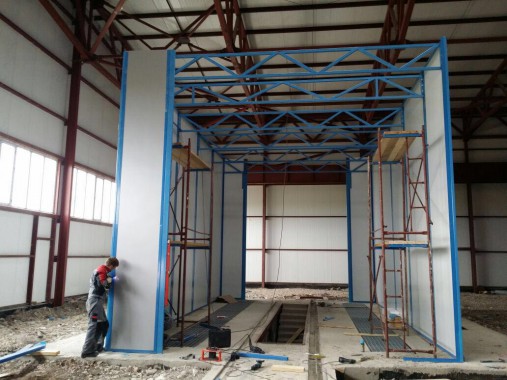 Покрасочно-сушильная камера для сельскохозяйственной техники SPK-10.6.5