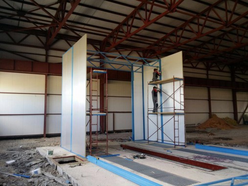 Покрасочно-сушильная камера для сельскохозяйственной техники SPK-10.6.5