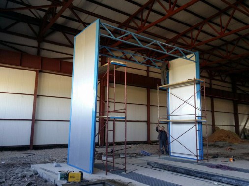 Покрасочно-сушильная камера для сельскохозяйственной техники SPK-10.6.5