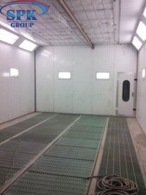 Реконструкция покрасочной камеры для сварных металлоконструкций