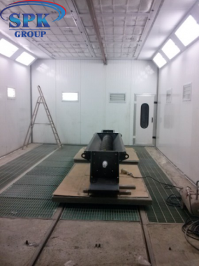 Реконструкция покрасочной камеры для сварных металлоконструкций