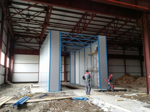 Покрасочно-сушильная камера для сельскохозяйственной техники SPK-10.6.5