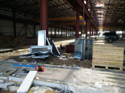 Покрасочно-сушильная камера для сельскохозяйственной техники SPK-10.6.5