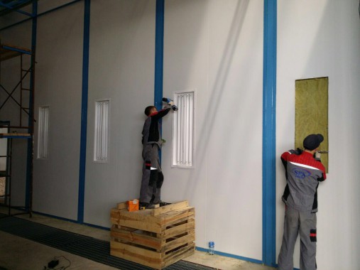 Покрасочно-сушильная камера для сельскохозяйственной техники SPK-10.6.5