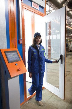 Окрасочно-сушильная камера для вилочных погрузчиков и металлоконструкций (Невьянский Машиностроительный Завод, г. Невьянск, Свердловская область)