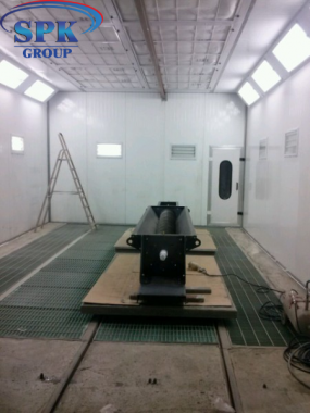 Реконструкция покрасочной камеры для сварных металлоконструкций