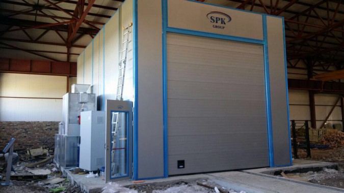 Покрасочно-сушильная камера для сельскохозяйственной техники SPK-10.6.5