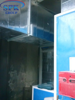 Реконструкция покрасочной камеры для сварных металлоконструкций