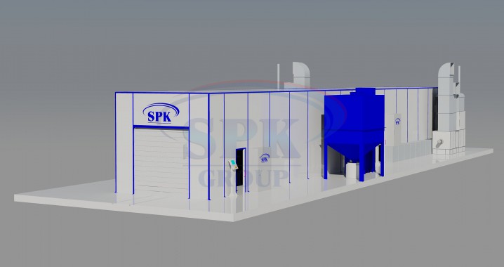 Комплекс подготовки и окраски труб SPK-30.4.4