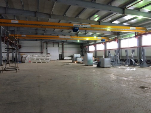 Окрасочно-сушильная камера для окраски металлоконструкций и ферм SPK 15.4.6. Италия