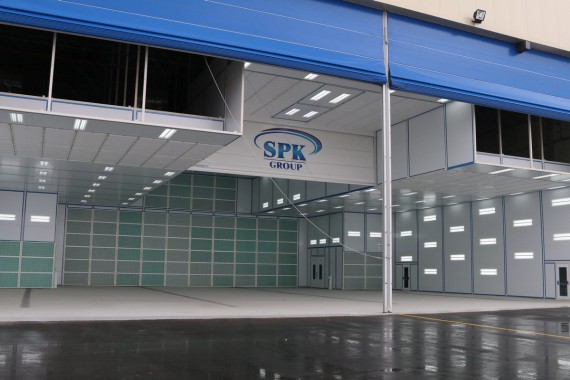 Тупиковая покрасочно-сушильная камера для самолетов SPK-30.33.9