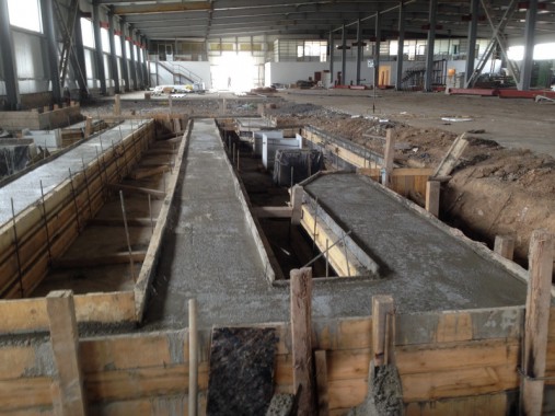 Окрасочно-сушильная камера для окраски металлоконструкций и ферм SPK 15.4.6. Италия