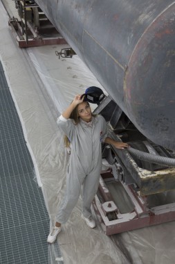 Покрасочно-сушильная камера для локомотивов для Музея РЖД г. Екатеринбург