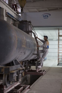 Покрасочно-сушильная камера для локомотивов для Музея РЖД г. Екатеринбург