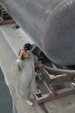 Покрасочно-сушильная камера для локомотивов для Музея РЖД г. Екатеринбург